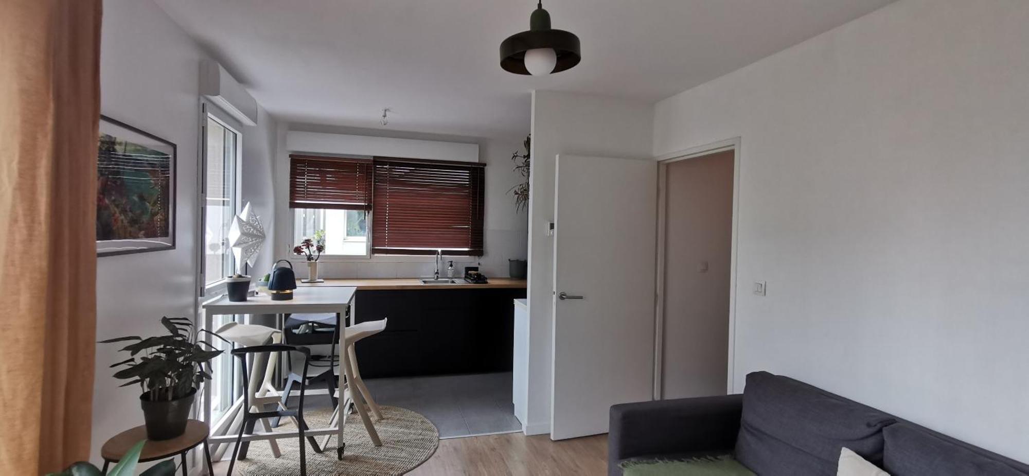 Appart T2 L'Ile De Nantes Avec Parking Prive Kültér fotó