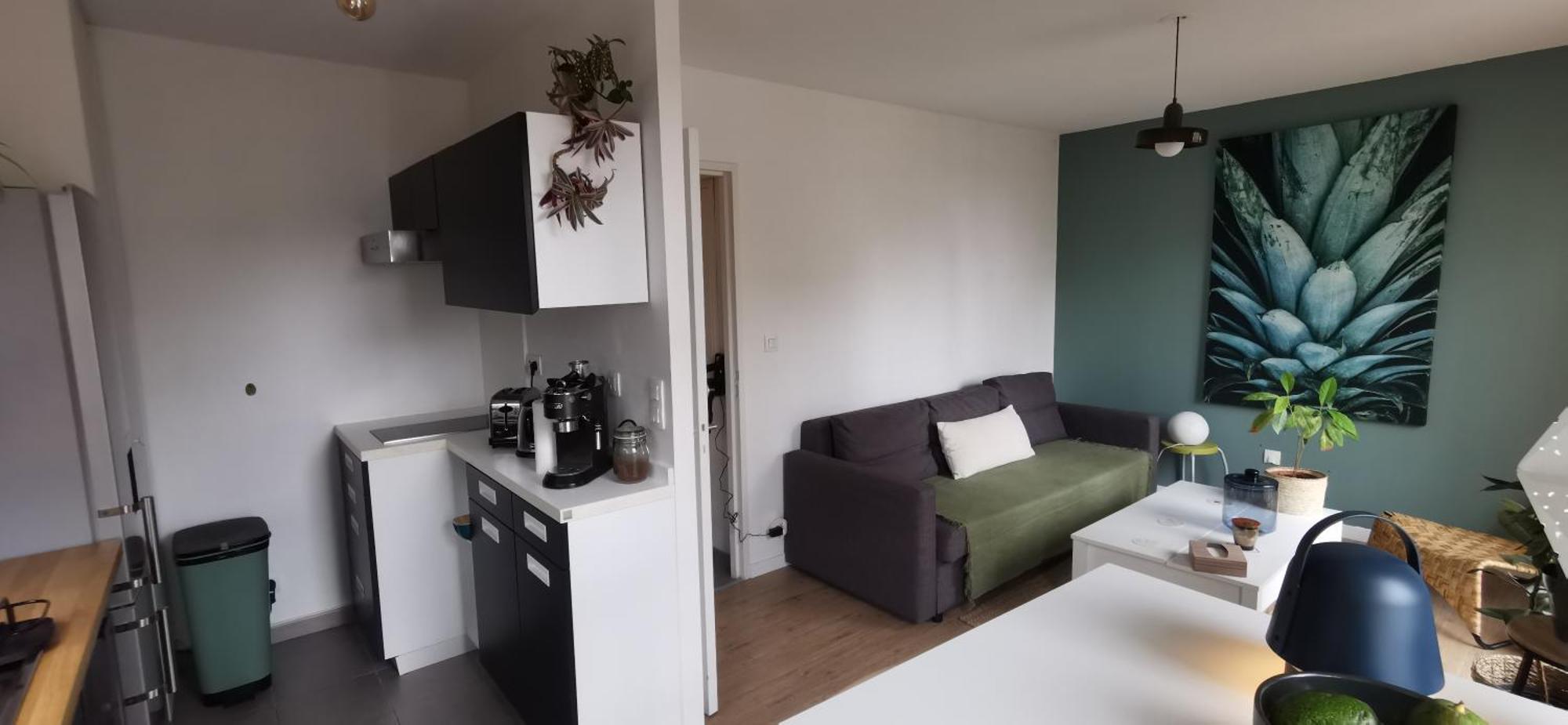Appart T2 L'Ile De Nantes Avec Parking Prive Kültér fotó
